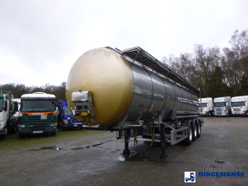 Parcisa Chemical tank inox L4BH 30 m3 / 1 comp / ADR 30/03/24 - Sơ mi rơ moóc bồn: hình 1 Parcisa Chemical tank inox L4BH 30 m3 / 1 comp / ADR 30/03/24 - Sơ mi rơ moóc bồn: hình 1