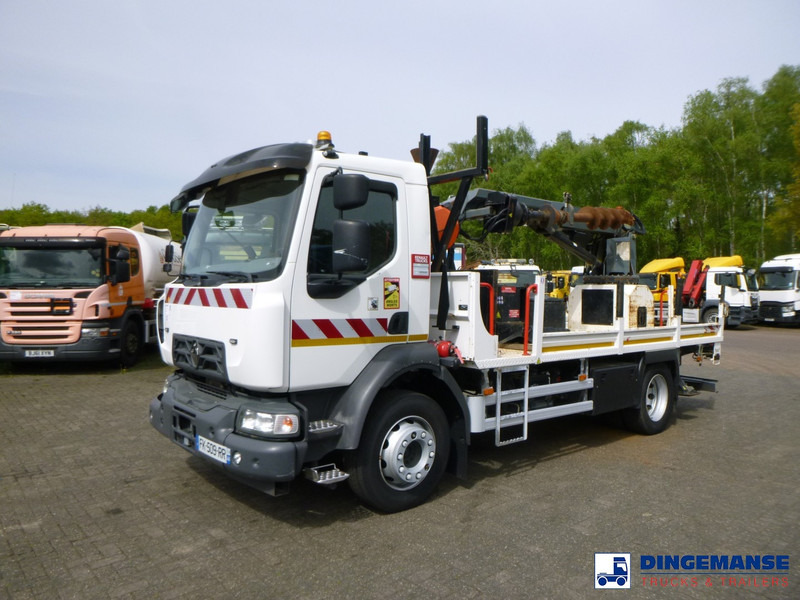 Renault D 240 DTI 4x2 + Risa G2T drilling installation - Giàn khoan: hình 1 Renault D 240 DTI 4x2 + Risa G2T drilling installation - Giàn khoan: hình 1