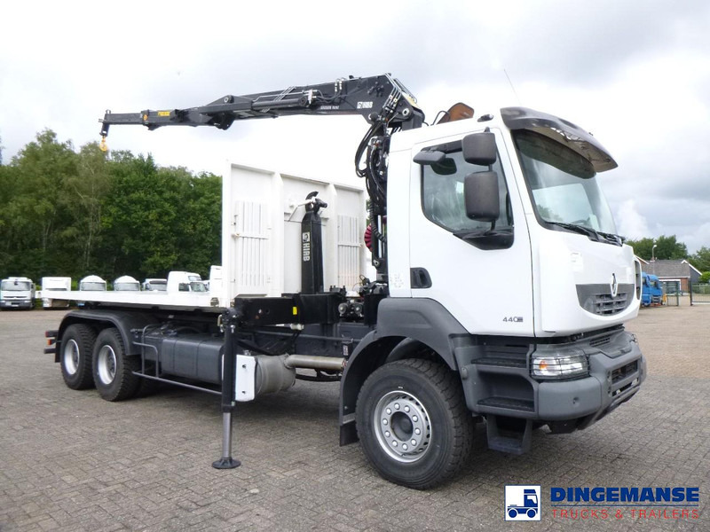 Renault Kerax 440 dxi 6x4 + Hiab 1620Z 80 + XR21S cont. hook - Xe cẩu tự hành: hình 2 Renault Kerax 440 dxi 6x4 + Hiab 1620Z 80 + XR21S cont. hook - Xe cẩu tự hành: hình 2