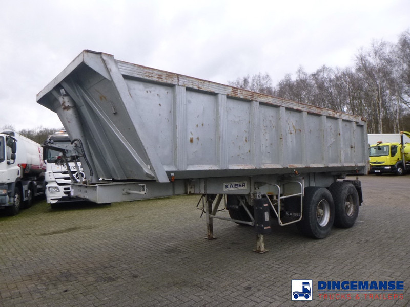 Robuste Kaiser Tipper trailer steel 24 m3 + tarpaulin - Xe ben nhỏ: hình 1 Robuste Kaiser Tipper trailer steel 24 m3 + tarpaulin - Xe ben nhỏ: hình 1