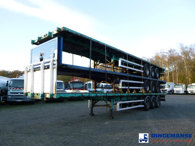 SDC Stack - 3 x platform trailer 13.6 m / 39 t - Sơ mi rơ moóc thùng lửng/ Phẳng: hình 1 SDC Stack - 3 x platform trailer 13.6 m / 39 t - Sơ mi rơ moóc thùng lửng/ Phẳng: hình 1