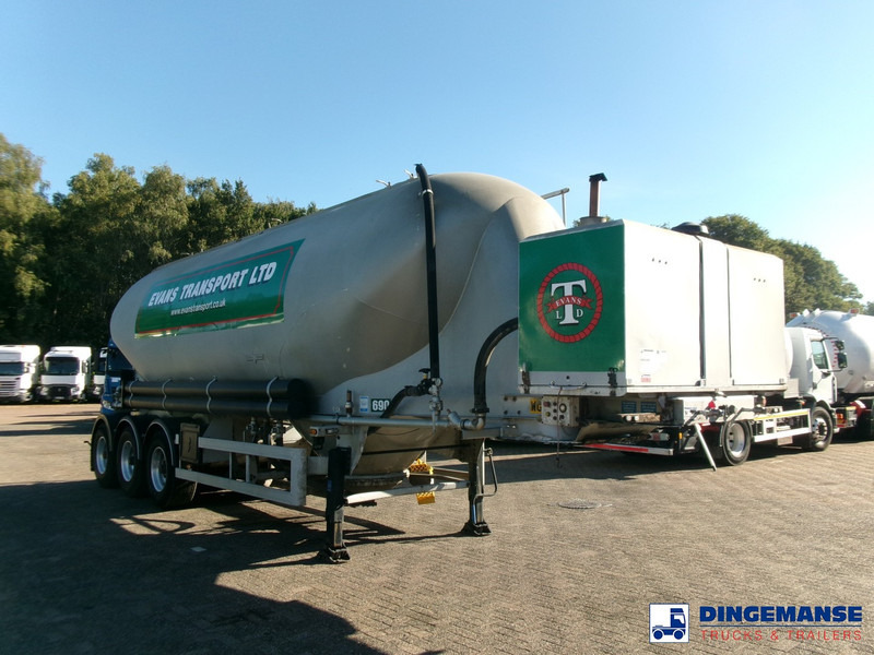 SPITZER Powder tank alu 37 m3 / 1 comp + compressor - Sơ mi rơ moóc bồn: hình 2 SPITZER Powder tank alu 37 m3 / 1 comp + compressor - Sơ mi rơ moóc bồn: hình 2