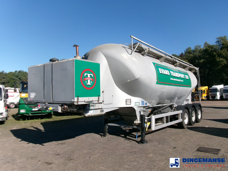 SPITZER Powder tank alu 37 m3 / 1 comp + compressor - Sơ mi rơ moóc bồn: hình 1 SPITZER Powder tank alu 37 m3 / 1 comp + compressor - Sơ mi rơ moóc bồn: hình 1
