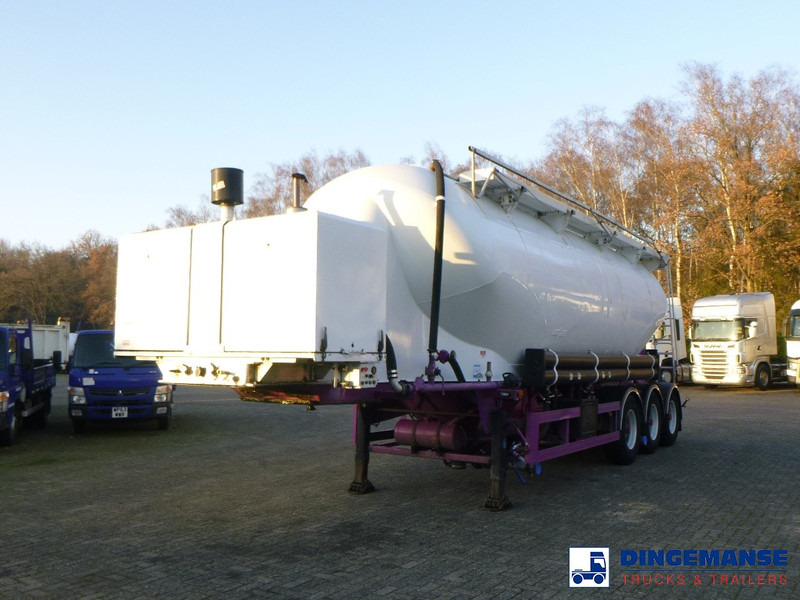 SPITZER Powder tank alu 37 m3 + engine/compressor - Sơ mi rơ moóc bồn: hình 1 SPITZER Powder tank alu 37 m3 + engine/compressor - Sơ mi rơ moóc bồn: hình 1