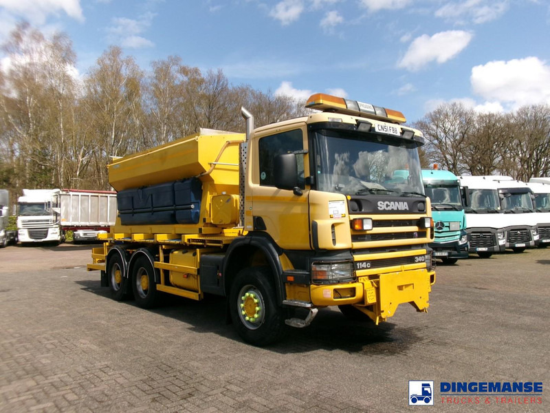 Scania P114-340 CB 6X6 RHD gritter / snow plough - Xe dọn tuyết: hình 2 Scania P114-340 CB 6X6 RHD gritter / snow plough - Xe dọn tuyết: hình 2