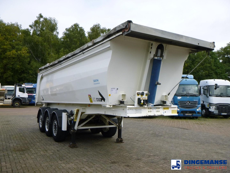 Stas Tipper trailer alu 25.5 m3 + tarpaulin - Sơ mi rơ moóc ben: hình 2 Stas Tipper trailer alu 25.5 m3 + tarpaulin - Sơ mi rơ moóc ben: hình 2