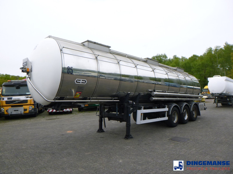 Van Hool Chemical tank inox L4BH 30 m3 / 3 comp - Sơ mi rơ moóc bồn: hình 1 Van Hool Chemical tank inox L4BH 30 m3 / 3 comp - Sơ mi rơ moóc bồn: hình 1