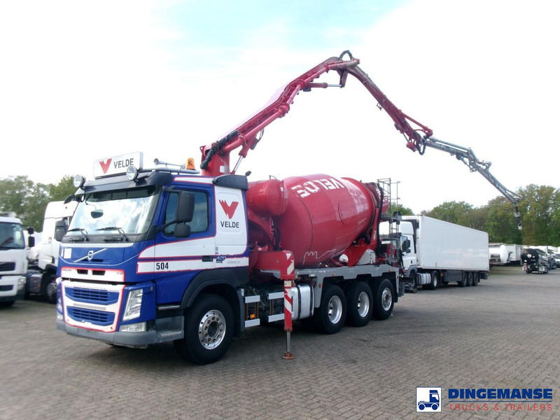 Volvo FM 420 8X4 Cifa MK25H concrete pump 25 m / mixer 7 m3 - Xe bơm bê tông: hình 1 Volvo FM 420 8X4 Cifa MK25H concrete pump 25 m / mixer 7 m3 - Xe bơm bê tông: hình 1