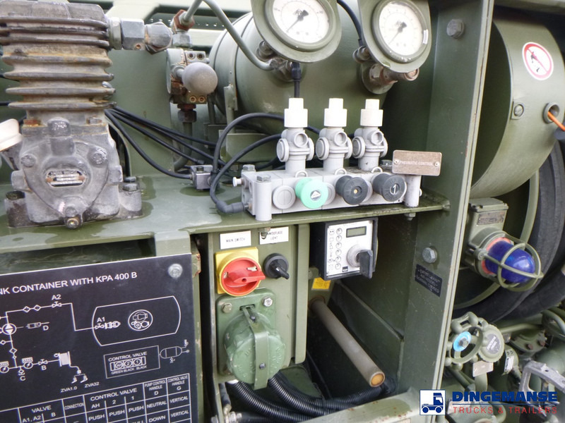 Bồn chứa WEW (Westerwälder Eisenwerk) Fuel (kerosene, diesel) tank container 20 ft. inox 10 m3 / 1 comp + pump: hình 12