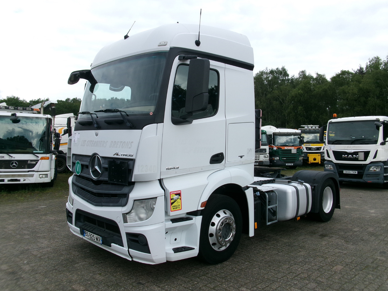 Xe đầu kéo Mercedes Actros 1843 4x2 ADR Euro 6 + PTO: hình 1