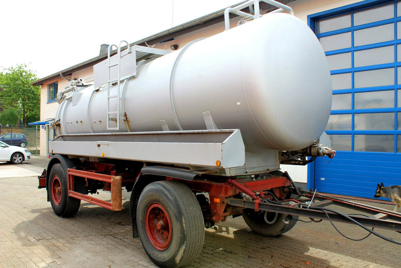 2-Achs Haller 12m³ Saug u. Druck Anhänger Ex-ADR - Rơ moóc bồn: hình 1 2-Achs Haller 12m³ Saug u. Druck Anhänger Ex-ADR - Rơ moóc bồn: hình 1