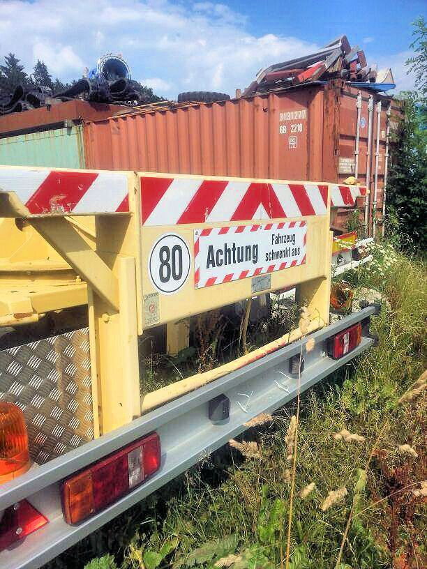 Goldhofer 3-Achs SPZ-DL3-38/80 Spezial 20,5meter + 3xLenk - Xe chở container/ Sơ mi rơ moóc hoán đổi thân: hình 2 Goldhofer 3-Achs SPZ-DL3-38/80 Spezial 20,5meter + 3xLenk - Xe chở container/ Sơ mi rơ moóc hoán đổi thân: hình 2