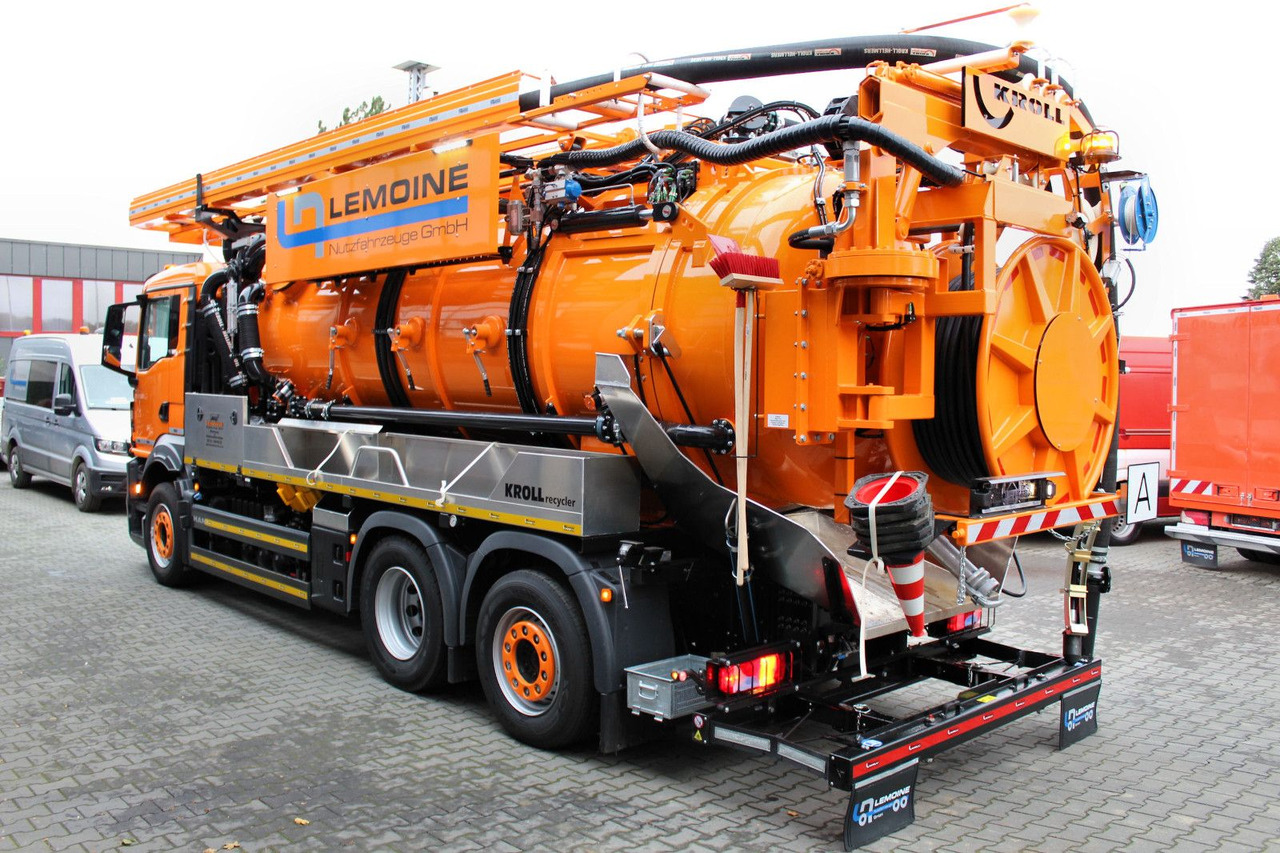 MAN TGS 26.480 6x2 Kroll 13m³ WRG Wasserrückgewinner - Xe tải chân không: hình 4 MAN TGS 26.480 6x2 Kroll 13m³ WRG Wasserrückgewinner - Xe tải chân không: hình 4