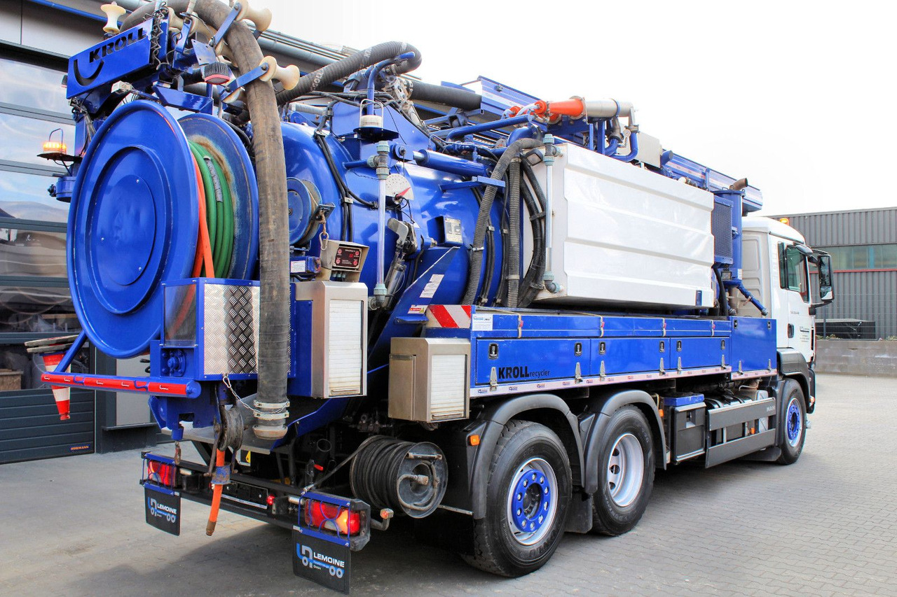 MAN TGS 28.440 6x2 Kroll 14,5m³ W-Rückgewinner KOMBI - Xe tải chân không: hình 5 MAN TGS 28.440 6x2 Kroll 14,5m³ W-Rückgewinner KOMBI - Xe tải chân không: hình 5