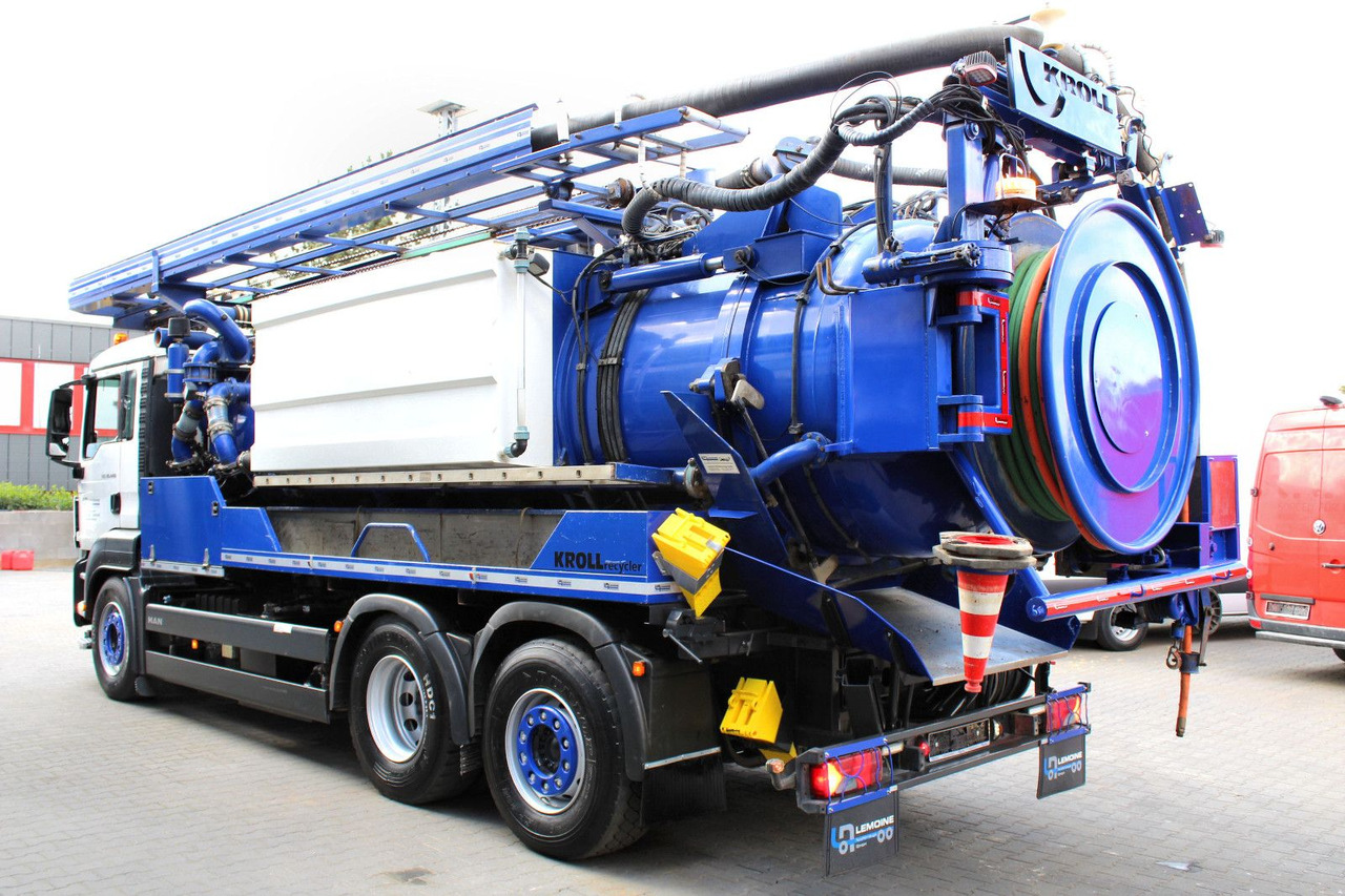 MAN TGS 28.440 6x2 Kroll 14,5m³ W-Rückgewinner KOMBI - Xe tải chân không: hình 4 MAN TGS 28.440 6x2 Kroll 14,5m³ W-Rückgewinner KOMBI - Xe tải chân không: hình 4