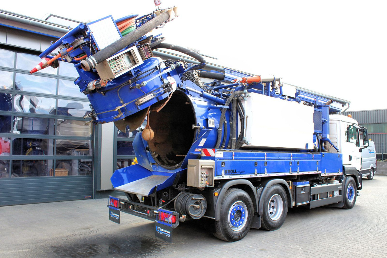 Xe tải chân không MAN TGS 28.440 6x2 Kroll 14,5m³ W-Rückgewinner KOMBI: hình 8