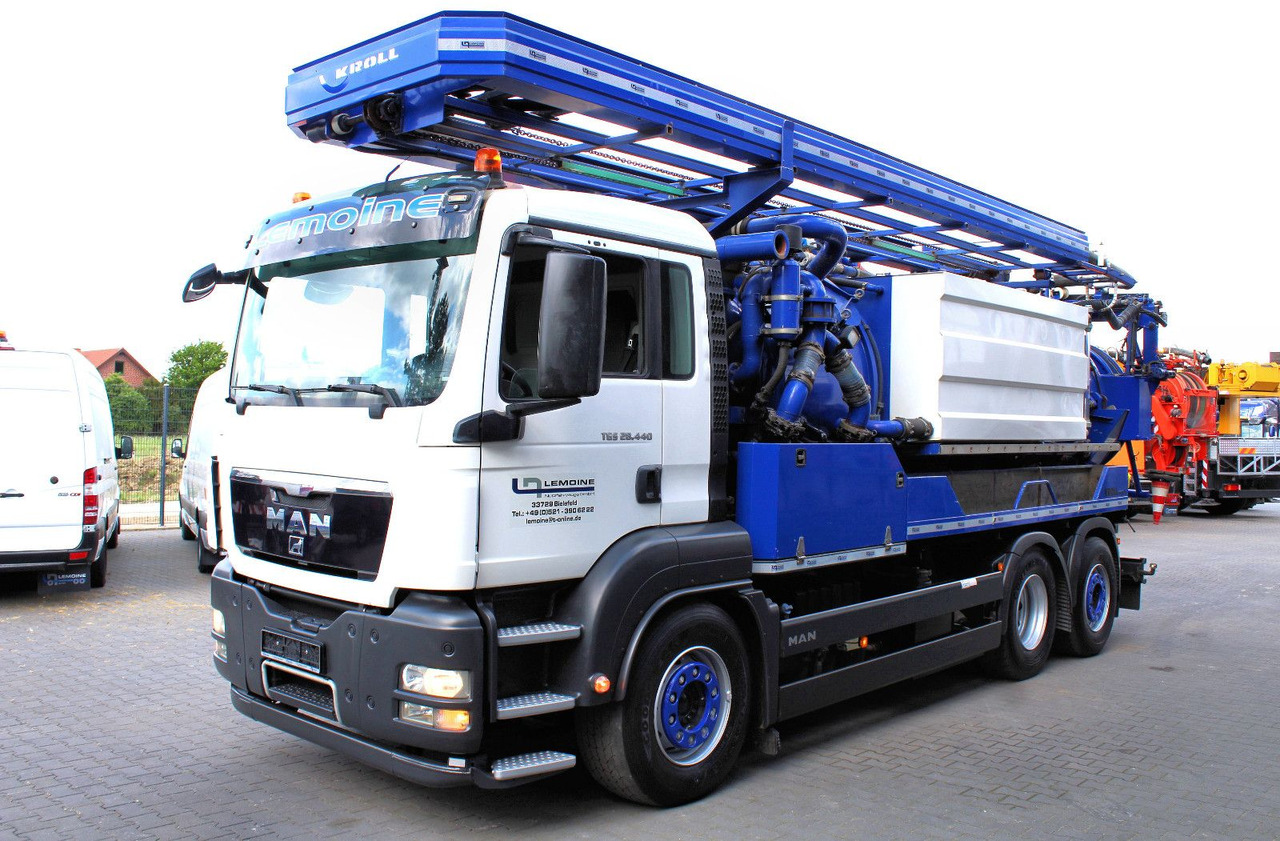 MAN TGS 28.440 6x2 Kroll 14,5m³ W-Rückgewinner KOMBI - Xe tải chân không: hình 3 MAN TGS 28.440 6x2 Kroll 14,5m³ W-Rückgewinner KOMBI - Xe tải chân không: hình 3
