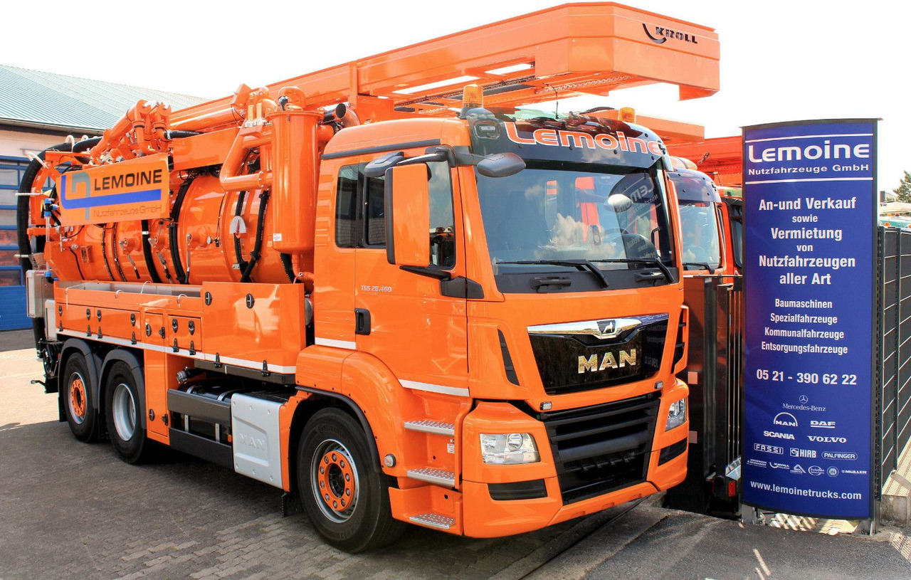 Mercedes-Benz 6x2 KROLL 14m³ HD-Kombi Wasserrückgewinner WRG - Xe tải chân không: hình 4 Mercedes-Benz 6x2 KROLL 14m³ HD-Kombi Wasserrückgewinner WRG - Xe tải chân không: hình 4