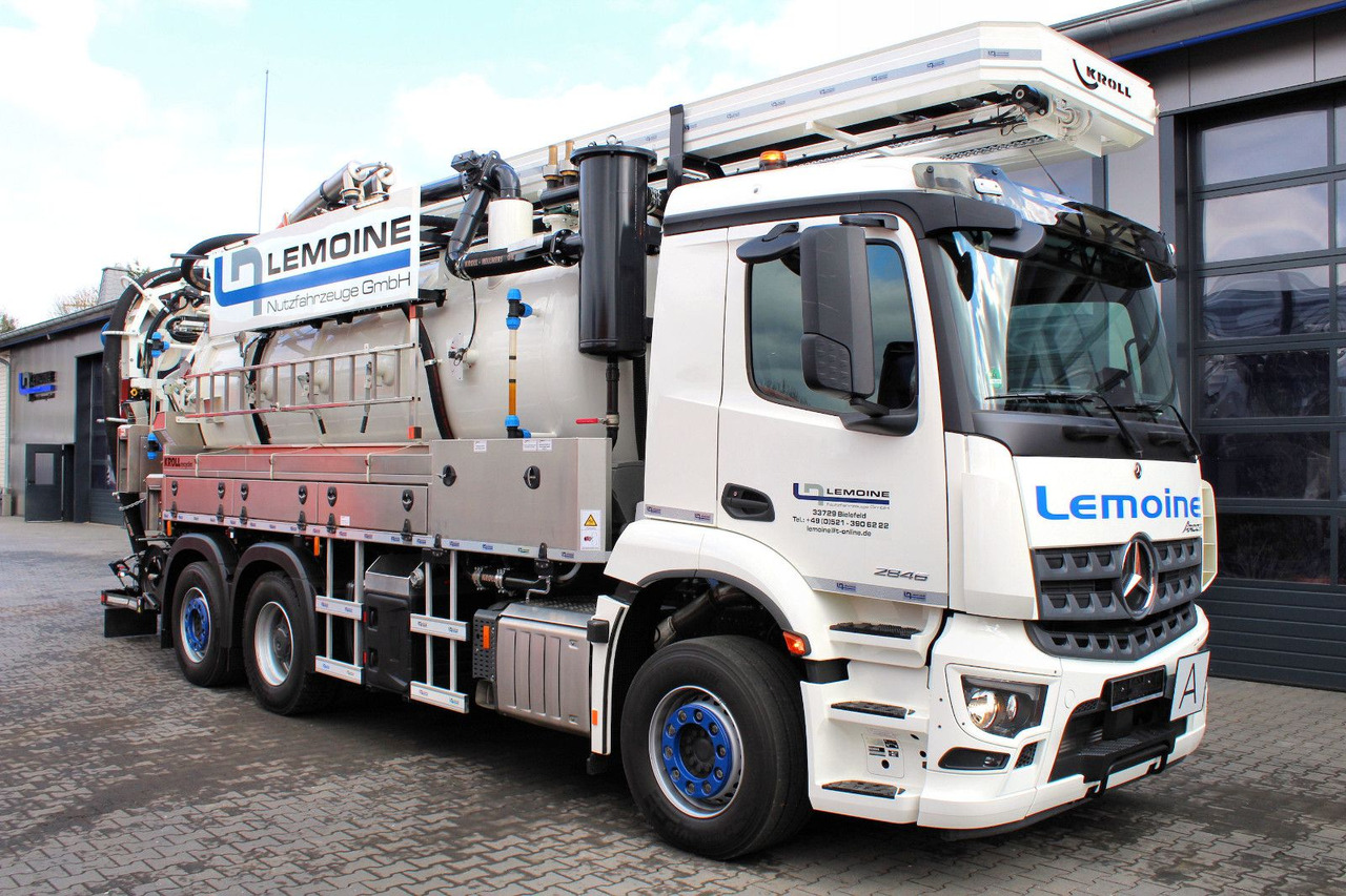 Mercedes-Benz AROCS 2546 6x2 Kroll 14m³ WRG Wasserrückgewinner - Xe tải chân không: hình 2 Mercedes-Benz AROCS 2546 6x2 Kroll 14m³ WRG Wasserrückgewinner - Xe tải chân không: hình 2