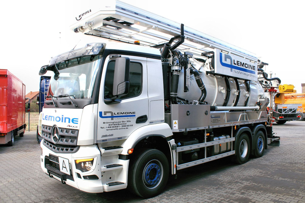 Mercedes-Benz AROCS 2546 6x2 Kroll 14m³ WRG Wasserrückgewinner - Xe tải chân không: hình 3 Mercedes-Benz AROCS 2546 6x2 Kroll 14m³ WRG Wasserrückgewinner - Xe tải chân không: hình 3
