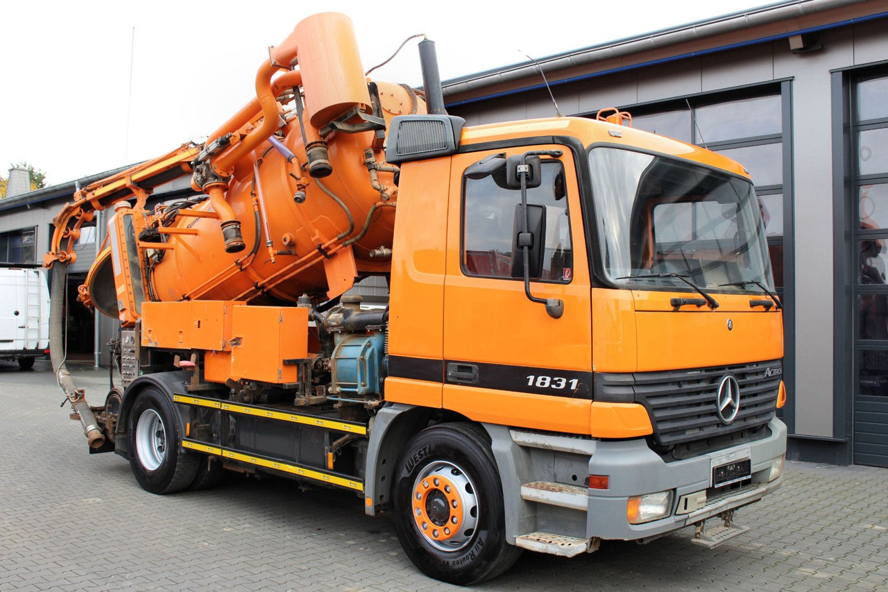 Mercedes-Benz Actros 1831 4x2 Hellmers 6,5m³ V2A INOX Kipper - Xe tải chân không: hình 1 Mercedes-Benz Actros 1831 4x2 Hellmers 6,5m³ V2A INOX Kipper - Xe tải chân không: hình 1