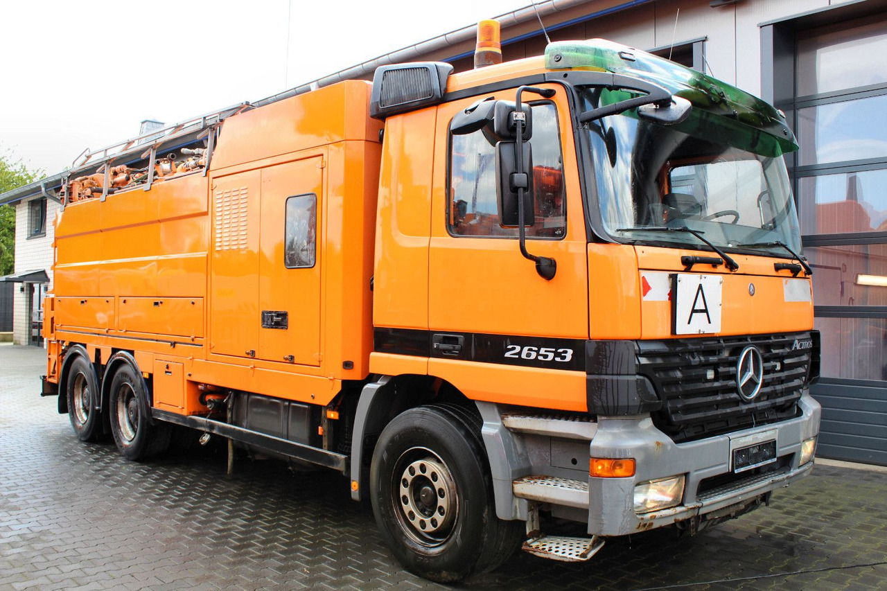 Mercedes-Benz Actros 2653 6x4 V8 Müller 16m³ Saug u.Spül-Kombi - Xe tải chân không: hình 1 Mercedes-Benz Actros 2653 6x4 V8 Müller 16m³ Saug u.Spül-Kombi - Xe tải chân không: hình 1