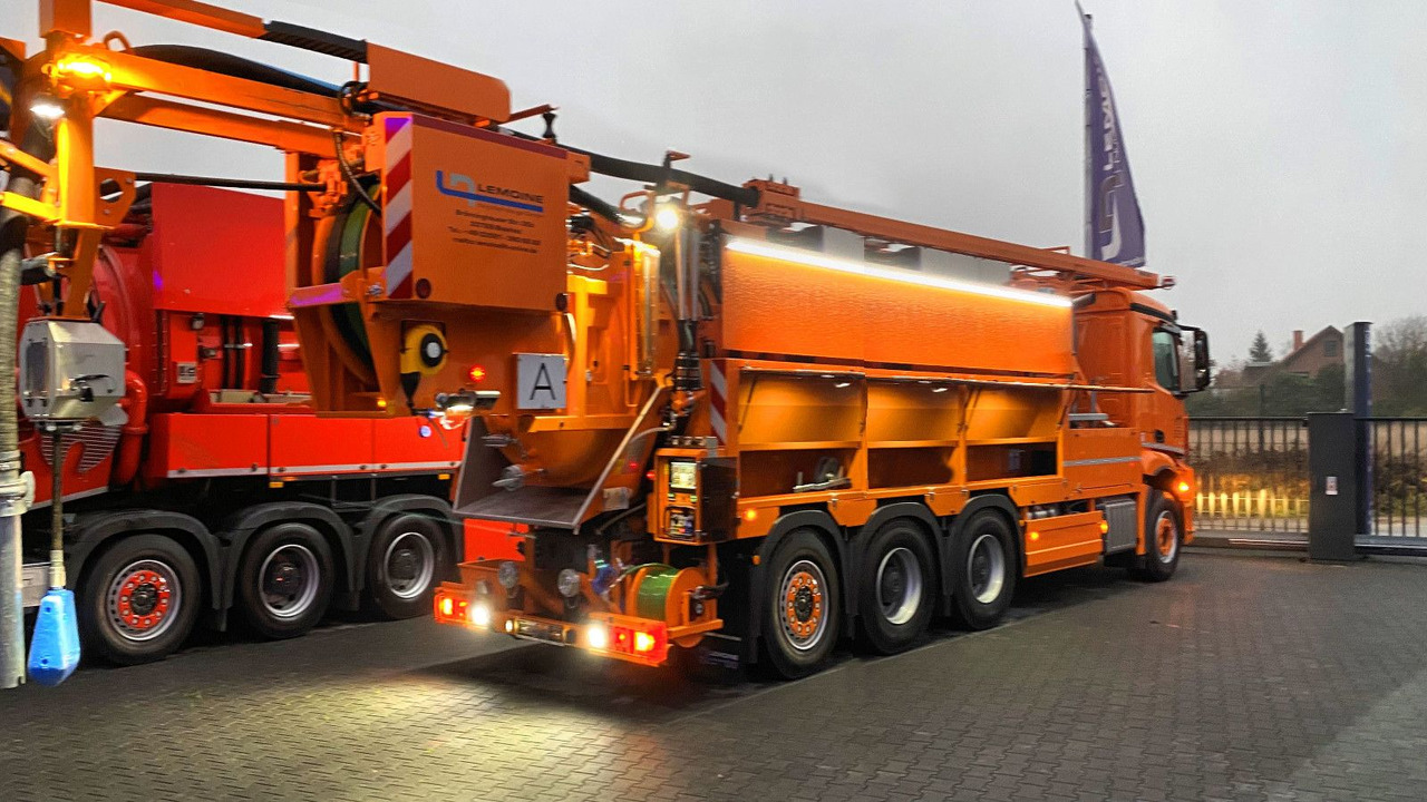 Mercedes-Benz Arocs 3551 8x4 Müller 16mCanalmaster F160EWA WRG - Xe tải chân không: hình 2 Mercedes-Benz Arocs 3551 8x4 Müller 16mCanalmaster F160EWA WRG - Xe tải chân không: hình 2