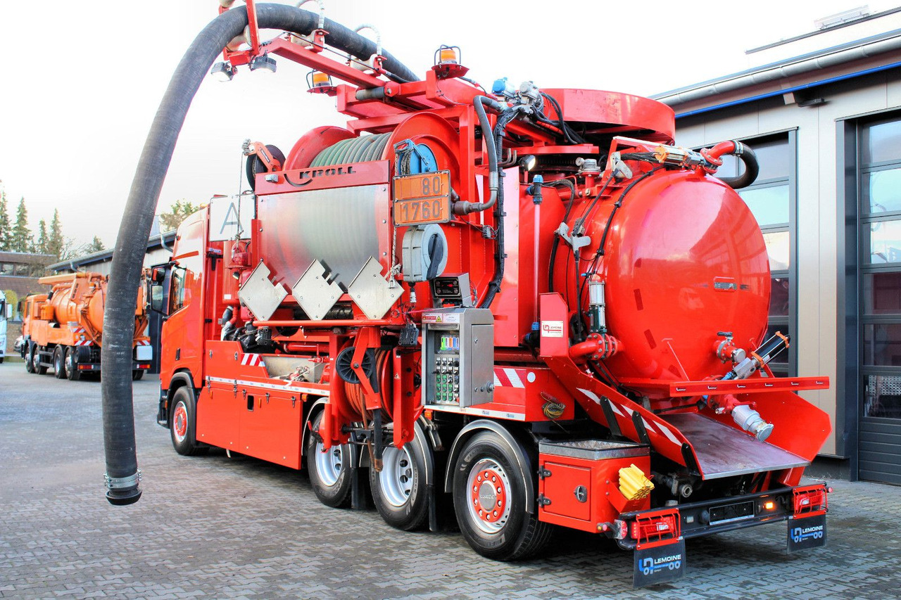 Scania R450 8x4 Kroll 19m³ W-Rückgewinner Kombi-HD +ADR - Xe tải chân không: hình 3 Scania R450 8x4 Kroll 19m³ W-Rückgewinner Kombi-HD +ADR - Xe tải chân không: hình 3