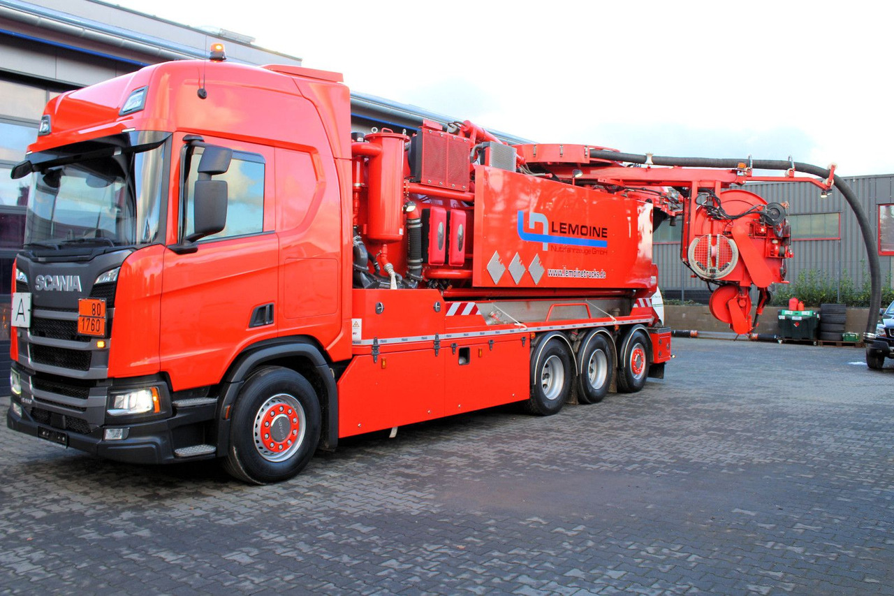 Scania R450 8x4 Kroll 19m³ W-Rückgewinner Kombi-HD +ADR - Xe tải chân không: hình 2 Scania R450 8x4 Kroll 19m³ W-Rückgewinner Kombi-HD +ADR - Xe tải chân không: hình 2