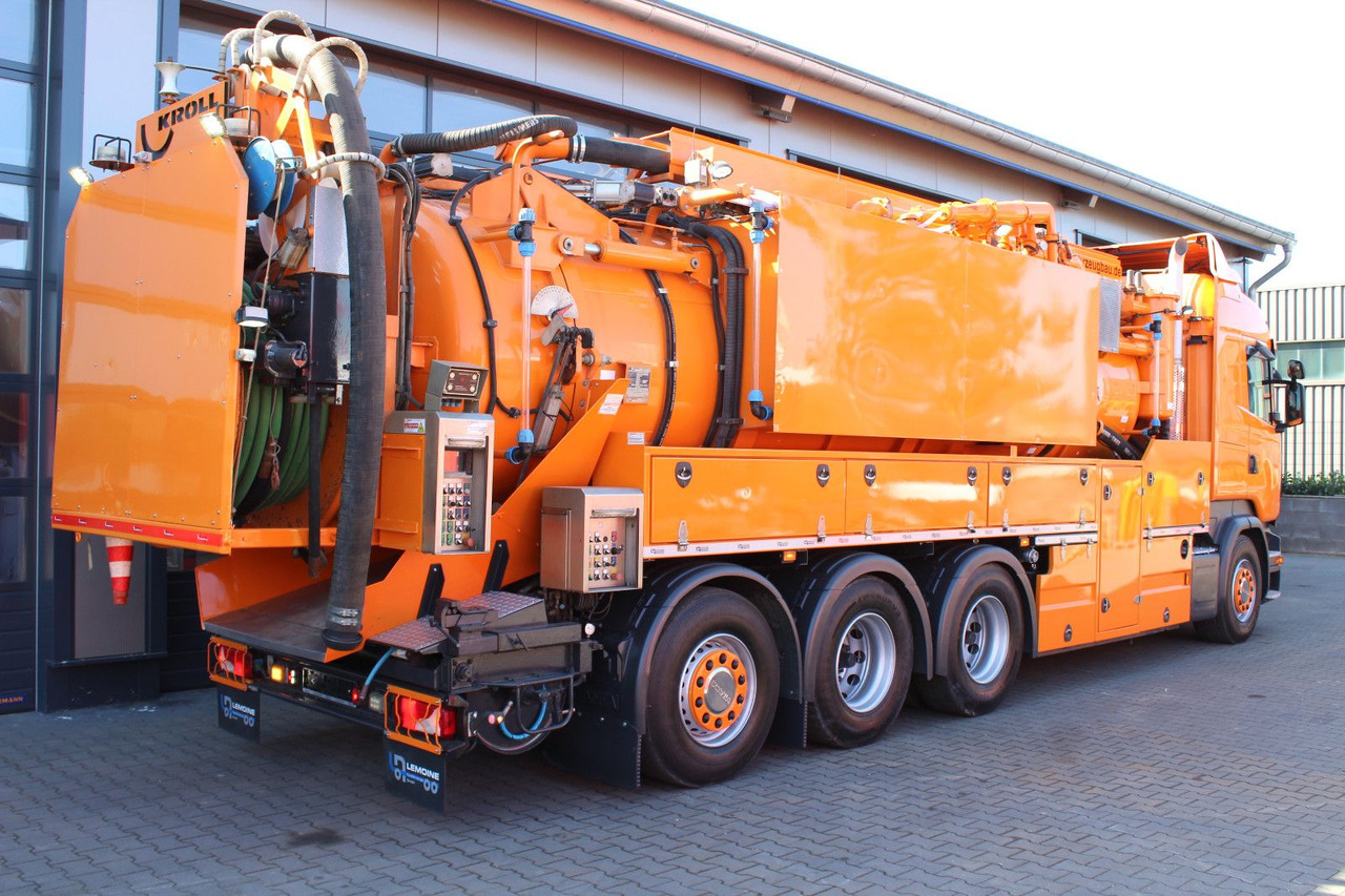 Scania R450 8x4 Kroll 19m³ Wasserrückgewinner Kombi-HD - Xe tải chân không: hình 3 Scania R450 8x4 Kroll 19m³ Wasserrückgewinner Kombi-HD - Xe tải chân không: hình 3