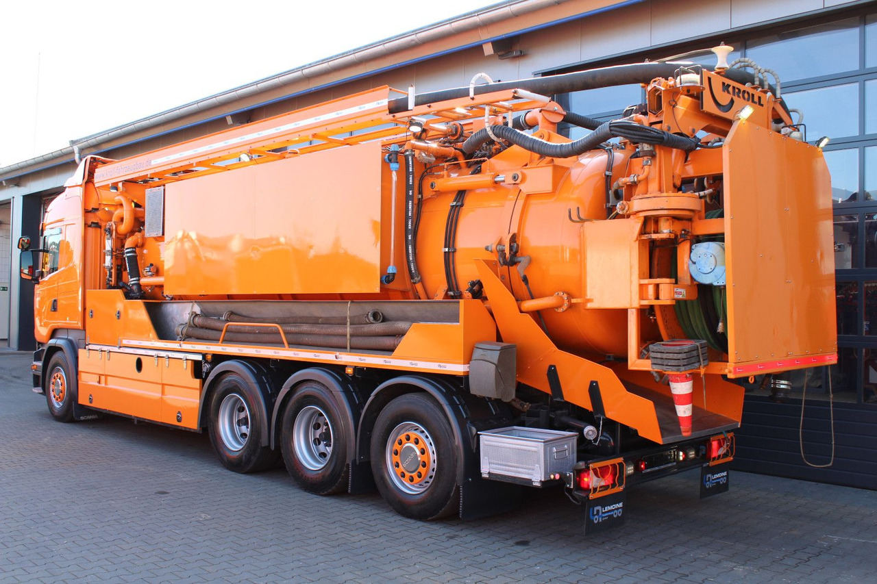 Scania R450 8x4 Kroll 19m³ Wasserrückgewinner Kombi-HD - Xe tải chân không: hình 5 Scania R450 8x4 Kroll 19m³ Wasserrückgewinner Kombi-HD - Xe tải chân không: hình 5