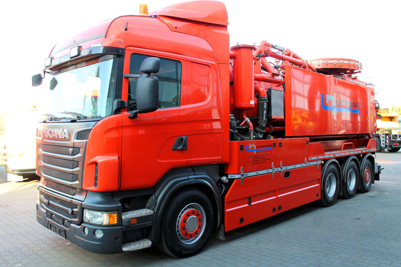 Scania R560 V8 8x4 Kroll 20m³ WRG 2x HD-Pumpe 620 Liter - Xe tải chân không: hình 4 Scania R560 V8 8x4 Kroll 20m³ WRG 2x HD-Pumpe 620 Liter - Xe tải chân không: hình 4