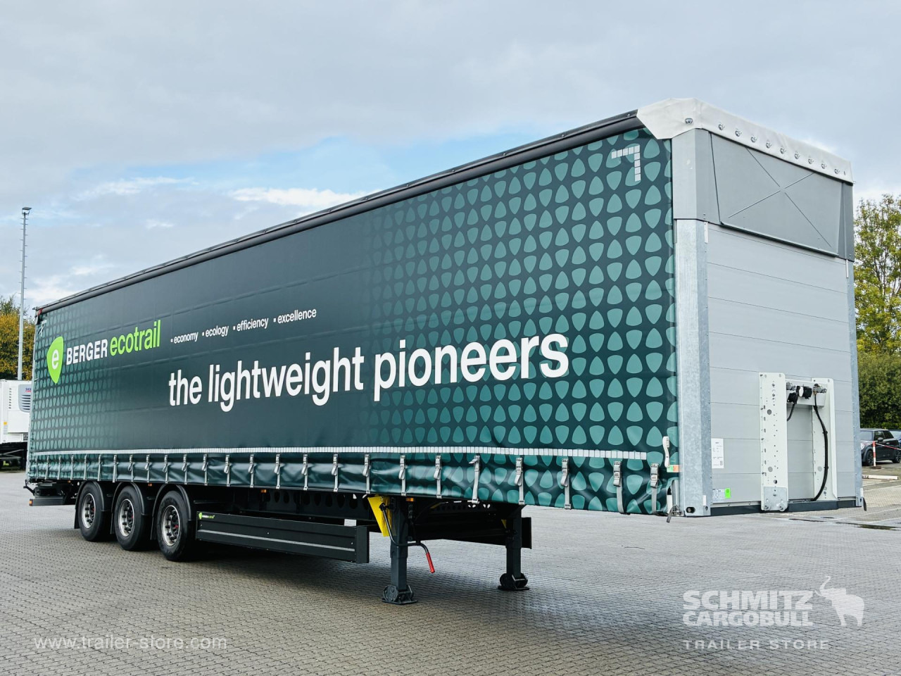 BERGER Auflieger Curtainsider Mega - Sơ mi rơ moóc mui bạt: hình 1 BERGER Auflieger Curtainsider Mega - Sơ mi rơ moóc mui bạt: hình 1