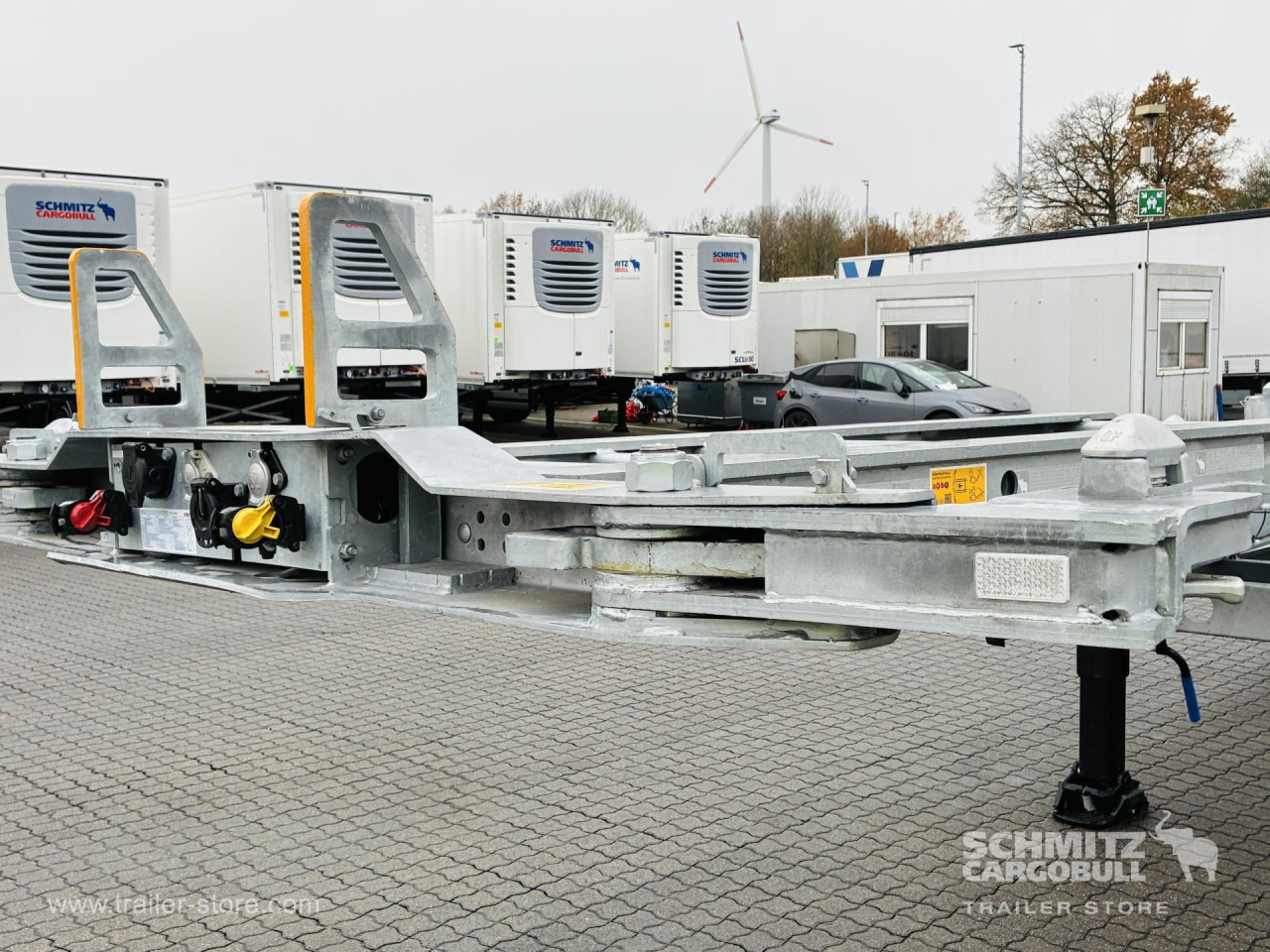 SCHMITZ Auflieger Containerfahrgestell Standard - Xe chở container/ Sơ mi rơ moóc hoán đổi thân: hình 3 SCHMITZ Auflieger Containerfahrgestell Standard - Xe chở container/ Sơ mi rơ moóc hoán đổi thân: hình 3