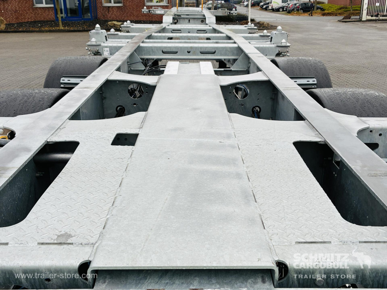SCHMITZ Auflieger Containerfahrgestell Standard - Xe chở container/ Sơ mi rơ moóc hoán đổi thân: hình 5 SCHMITZ Auflieger Containerfahrgestell Standard - Xe chở container/ Sơ mi rơ moóc hoán đổi thân: hình 5