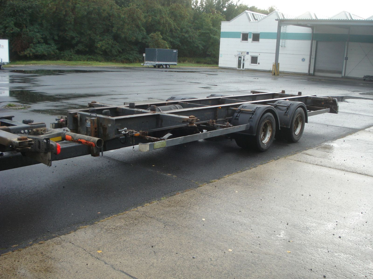 Krebs Jumbo Tandem für 7,82 WBs - Xe chở container/ Rơ moóc hoán đổi thân: hình 1 Krebs Jumbo Tandem für 7,82 WBs - Xe chở container/ Rơ moóc hoán đổi thân: hình 1