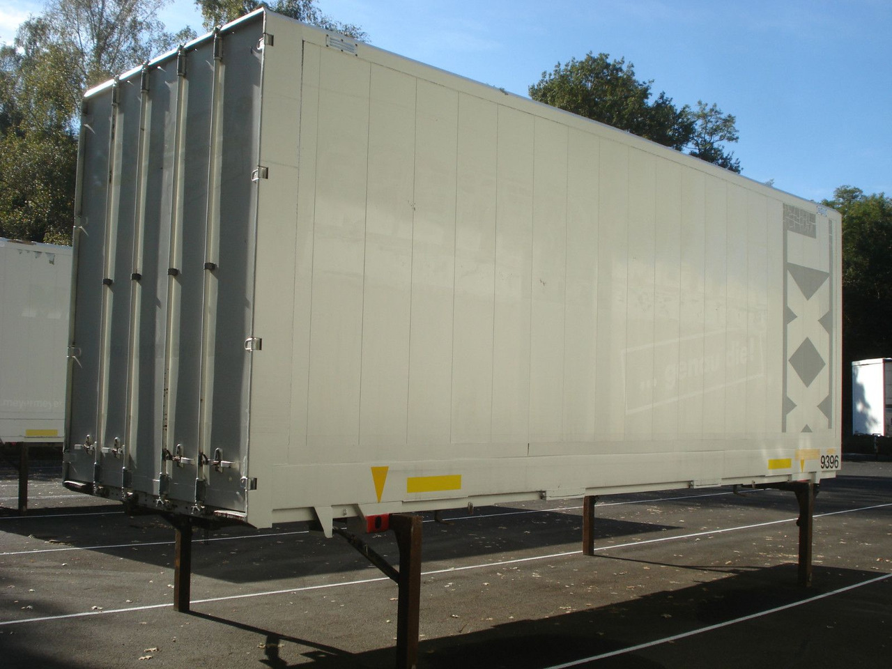 Krone WK 7,7 STG Kleider Textil Jumbo C 7,82 - Rơ moóc hộp kín: hình 3 Krone WK 7,7 STG Kleider Textil Jumbo C 7,82 - Rơ moóc hộp kín: hình 3