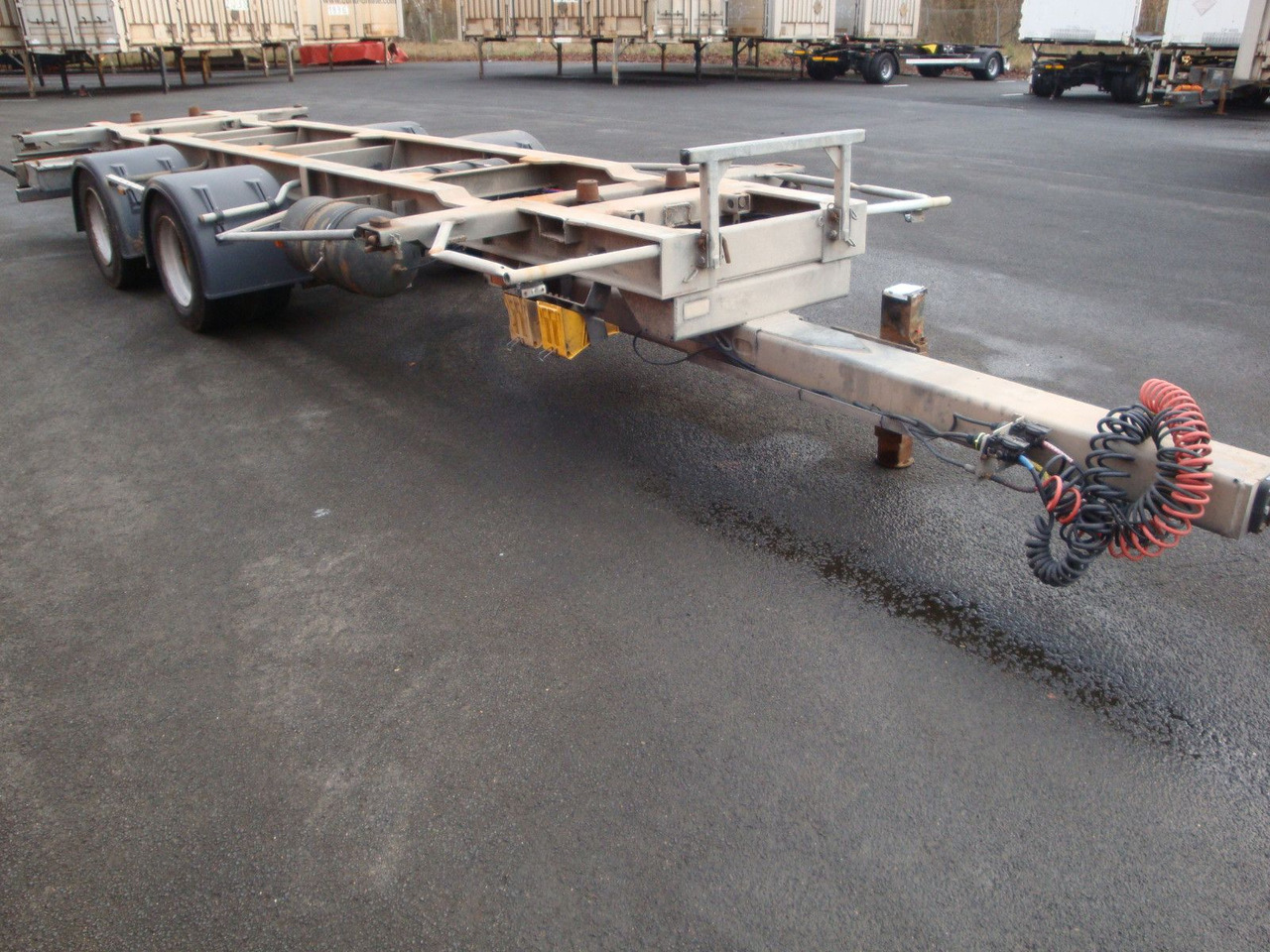 Obermaier W190 ZLU Jumbo Tandem BDF C 7820 7,82 verzinkt - Xe chở container/ Rơ moóc hoán đổi thân: hình 5 Obermaier W190 ZLU Jumbo Tandem BDF C 7820 7,82 verzinkt - Xe chở container/ Rơ moóc hoán đổi thân: hình 5