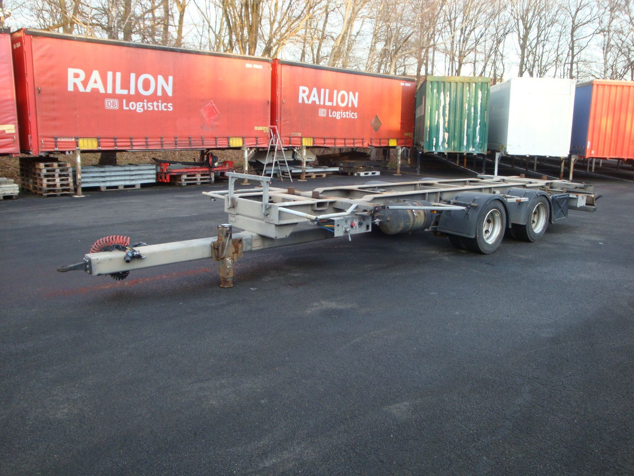 Obermaier W190 ZLU Jumbo Tandem BDF C 7820 7,82 verzinkt - Xe chở container/ Rơ moóc hoán đổi thân: hình 2 Obermaier W190 ZLU Jumbo Tandem BDF C 7820 7,82 verzinkt - Xe chở container/ Rơ moóc hoán đổi thân: hình 2