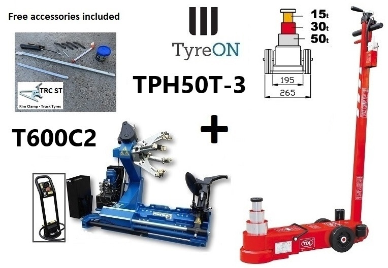 T600C2 + TPH50T-3 - Trang thiết bị xưởng: hình 1 T600C2 + TPH50T-3 - Trang thiết bị xưởng: hình 1