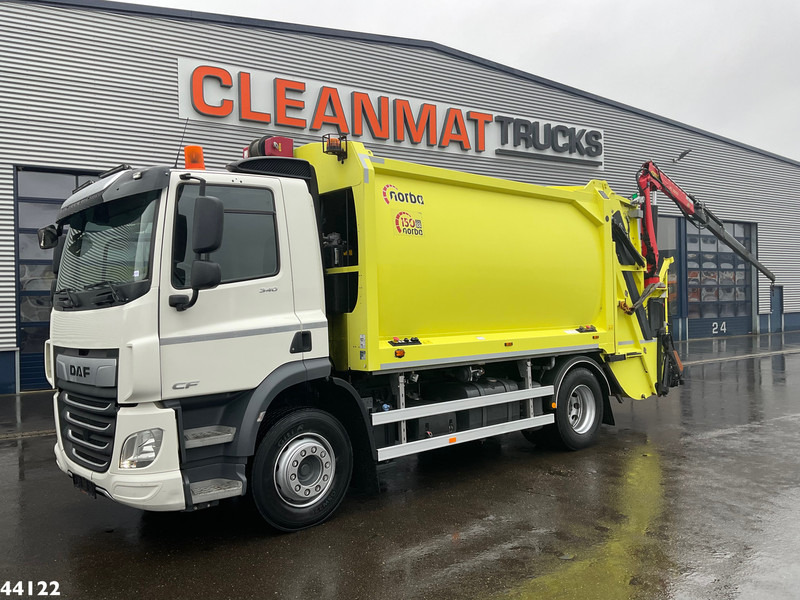 DAF FA CF 340 Euro 6 Norba 17 m³ + Palfinger 3.8 Tonmeter laadkraan + Winch - Xe tải chở rác: hình 1 DAF FA CF 340 Euro 6 Norba 17 m³ + Palfinger 3.8 Tonmeter laadkraan + Winch - Xe tải chở rác: hình 1