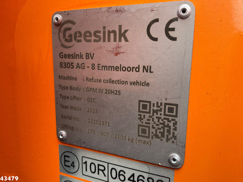 Xe tải chở rác DAF FAG XD 340 Geesink GPM IV 20m³ GEC: hình 20