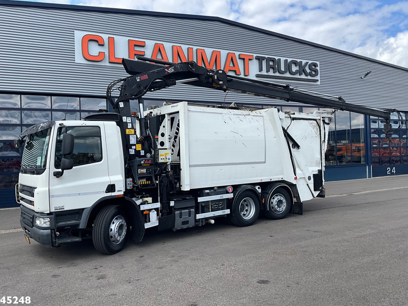 DAF FAN 75 CF 250 Hiab 21 Tonmeter laadkraan + weegsysteem - Xe tải chở rác: hình 1 DAF FAN 75 CF 250 Hiab 21 Tonmeter laadkraan + weegsysteem - Xe tải chở rác: hình 1