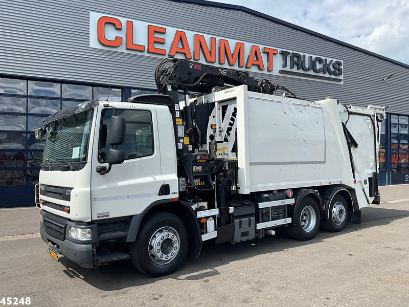 DAF FAN 75 CF 250 Hiab 21 Tonmeter laadkraan + weegsysteem - Xe tải chở rác: hình 2 DAF FAN 75 CF 250 Hiab 21 Tonmeter laadkraan + weegsysteem - Xe tải chở rác: hình 2