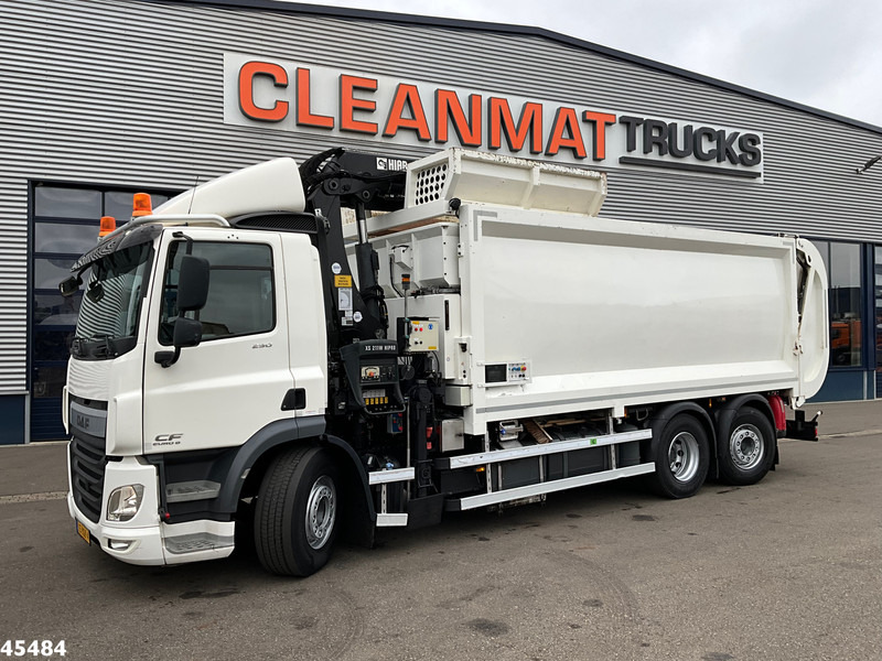 Xe tải chở rác DAF FAN CF 290 Euro 6 Hiab 21 Tonmeter laadkraan: hình 7