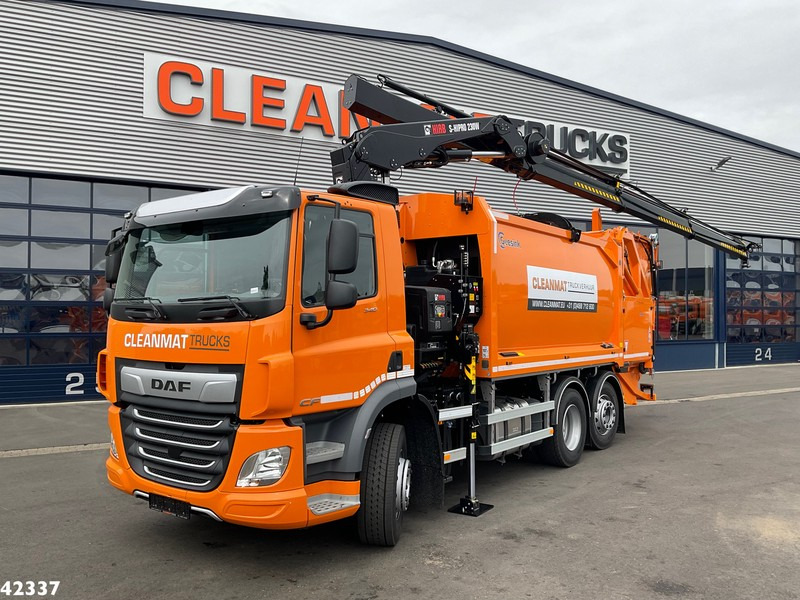 DAF FAN CF 340 Hiab 23 Tonmeter laadkraan - Xe tải chở rác: hình 1 DAF FAN CF 340 Hiab 23 Tonmeter laadkraan - Xe tải chở rác: hình 1