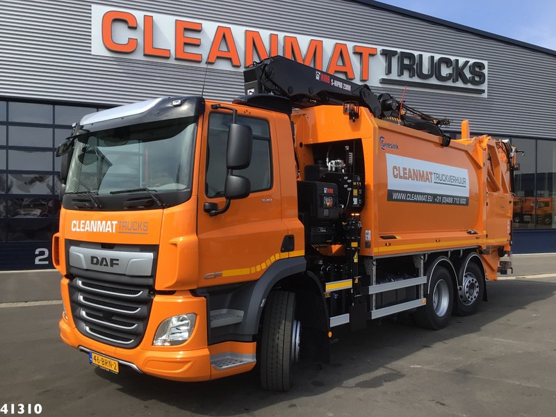 Xe tải chở rác DAF FAN CF 340 Hiab 23 ton/meter laadkraan: hình 15