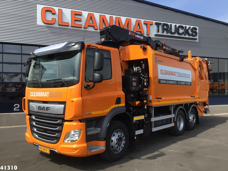 DAF FAN CF 340 Hiab 23 ton/meter laadkraan - Xe tải chở rác: hình 1 DAF FAN CF 340 Hiab 23 ton/meter laadkraan - Xe tải chở rác: hình 1