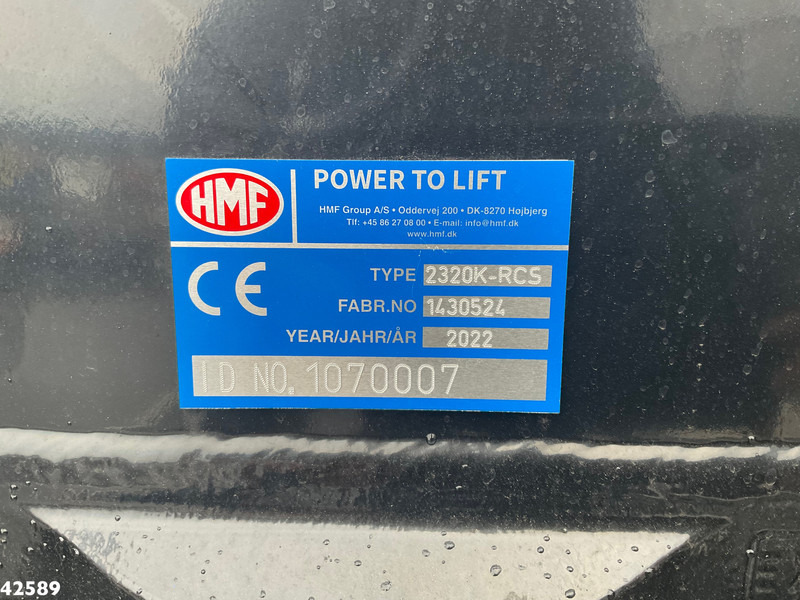 Xe tải nâng móc, Xe cẩu tự hành DAF FAN CF 430 HMF 23 Tonmeter laadkraan: hình 16