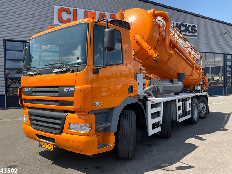 DAF FAX 85 CF 340 Droge stoffen blaas installatie Just 21.613 km! - Xe tải chân không: hình 1 DAF FAX 85 CF 340 Droge stoffen blaas installatie Just 21.613 km! - Xe tải chân không: hình 1
